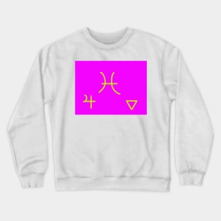 Synergy charger for Pisces Crewneck Sweatshirt